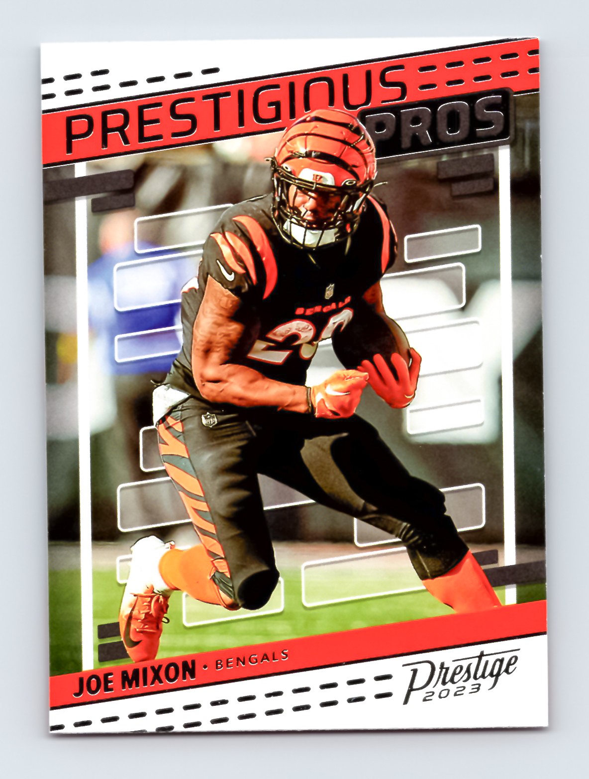 Joe Mixon 2023 Panini Prestige Prestigious Pros #PP-19 Cincinnati Bengals Football Card
