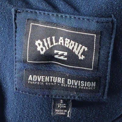Vintage Billabong Adventure Division Hoodie Men S Navy Blue Performance Excellen - Image 3