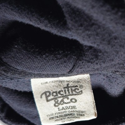 Vintage Pacific & Co. Wiz Khalifa Graphic Hoodie Men's Large Navy Blue Pullover - Image 3
