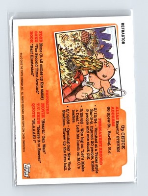 2022 Topps Chrome Garbage Pail Kids GPK Series 5 #189b Juicy Lucy - Image 2