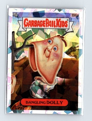 Garbage Pail Kids sticker trading card 1986 Topps #196a Dangling Dolly
