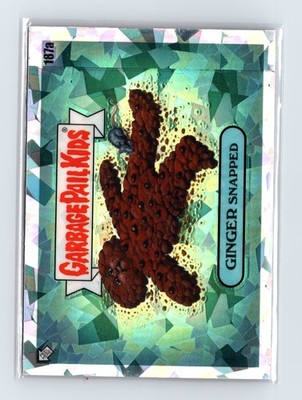 GINGER Snapped [Atomic Refractor] #187a 2022 Garbage Pail Kids Chrome