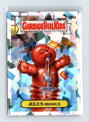 Garbage Pail Kids JULES DROOLS 204a (2022 GPK Chrome Series 5) Atomic Refractor