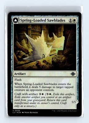 The Lost Caverns of Ixalan #36 Spring-Loaded Sawblades