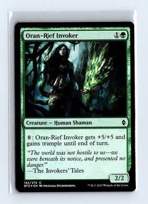 Battle for Zendikar #182 Oran-Rief Invoker