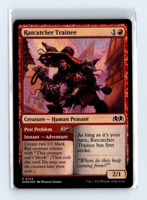 Wilds of Eldraine #144 Ratcatcher Trainee