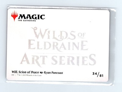 Art Series: Wilds of Eldraine #34 Will, Scion of Peace Art Card - Image 2