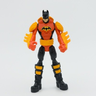 Blaze Buster Batman Lava Armor Power Attack 6" Action Figure DC 2011 Mattel Toy