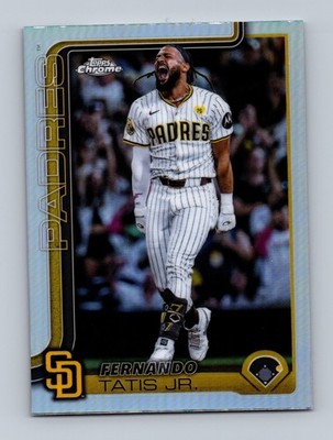 2025 Topps Chrome #159 Fernando Tatis Jr. Refractors