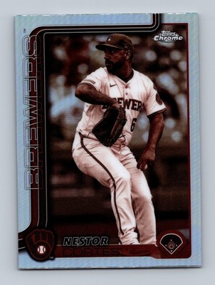 2025 Topps Chrome #22 Nestor Cortes Sepia Refractors