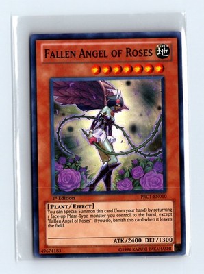 2012 Premium Collection Tin #PRC1-EN010 Fallen Angel of Roses