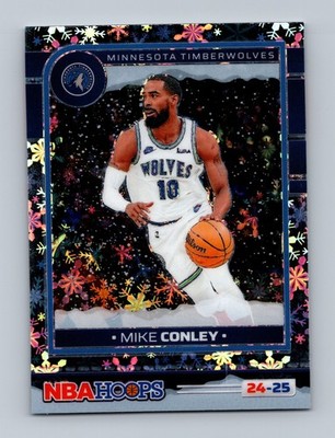 2024-25 Hoops Winter #191 Mike Conley Blizzard Prizms Premium