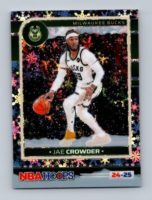 2024-25 Hoops Winter #130 Jae Crowder Blizzard Prizms Premium