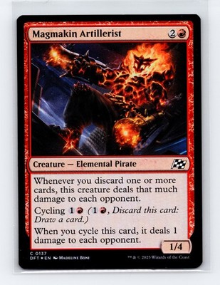 Aetherdrift #137 Magmakin Artillerist Foil