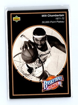 1992-93 Upper Deck #16 Wilt Chamberlain Basketball Heroes: Wilt Chamberlain