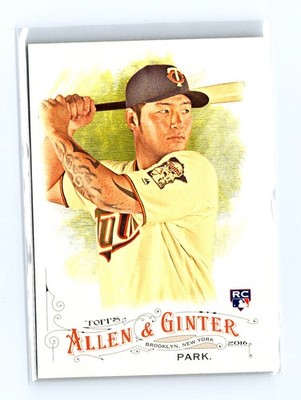 2016 Topps Allen & Ginter #201 Byung Ho Park