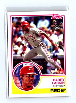 2018 Topps #83-57 Barry Larkin 1983 Topps Baseball