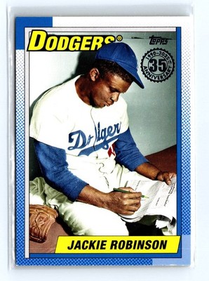 2025 Topps #T90-11 Jackie Robinson 1990 Topps Baseball 35th Anniv (Series One)