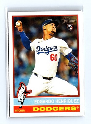 2025 Topps Heritage #180 Edgardo Henriquez
