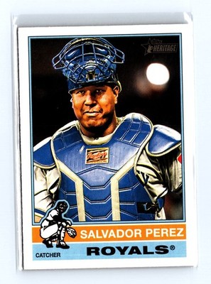 2025 Topps Heritage #21 Salvador Perez