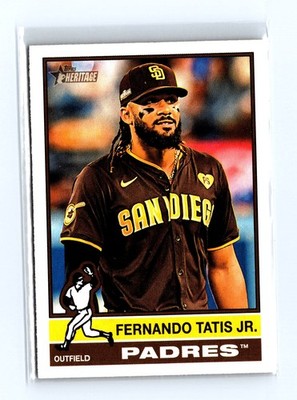 2025 Topps Heritage #118 Fernando Tatis Jr.
