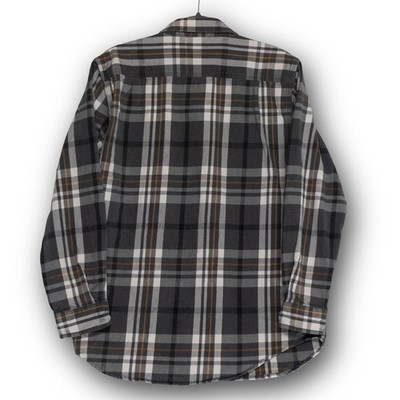 Vintage Carhartt Plaid Flannel Shirt Mens M Original Fit Long Sleeve Excellent - Image 2