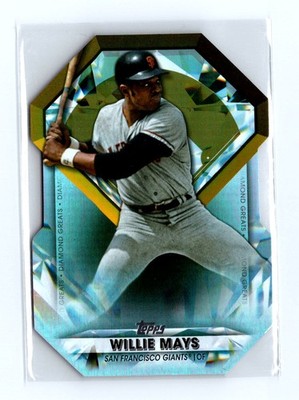 2022 Topps #DGDC-25 Willie Mays Diamond Greats Die Cuts