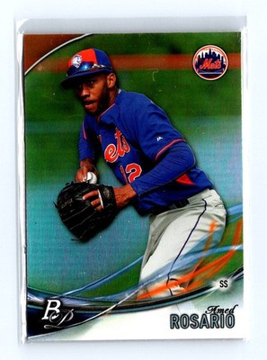 2016 Bowman Platinum #TP-ARO Amed Rosario Top Prospects Green #/99