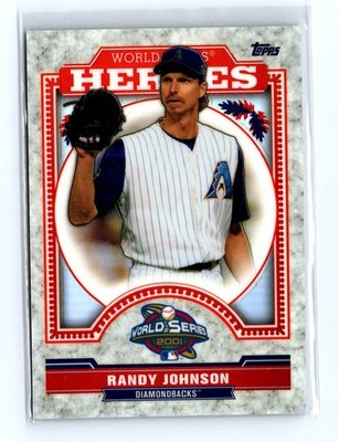 2014 Topps Chrome Update #WSC-6 Randy Johnson World Series Heroes