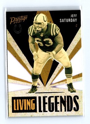 2021 Panini Prestige #LL-30 Jeff Saturday Living Legends