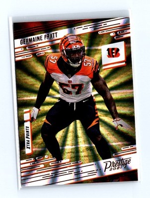 2021 Panini Prestige #74 Germaine Pratt Xtra Points Galaxy