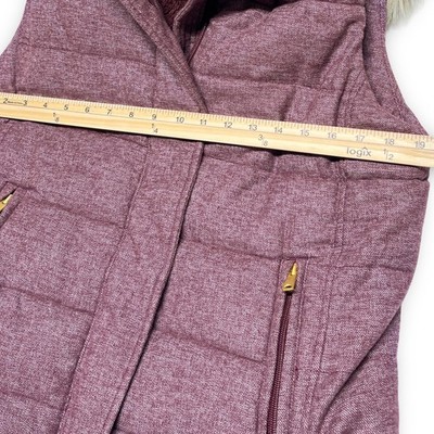 Columbia Womens Black Puffer Parka Small Faux Fur Hood Quilted Winter Coat - Image 4