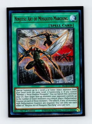 Battles of Legend: Crystal Revenge #BLCR-EN030 Ninjitsu Art of Mosquito Marching