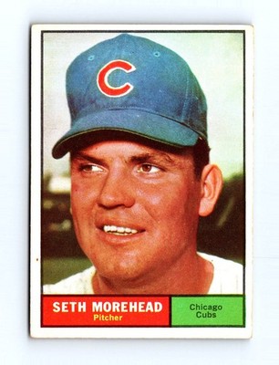 1961 Topps #107 Seth Morehead