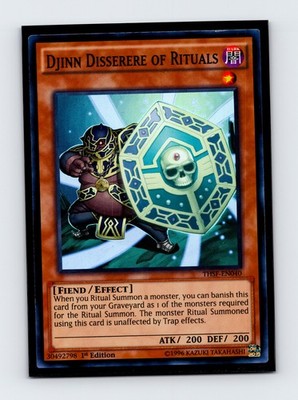 The Secret Forces #THSF-EN040 Djinn Disserere of Rituals