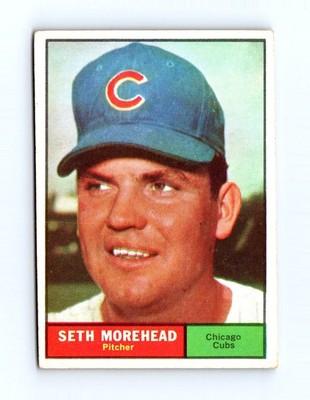 1961 Topps #107 Seth Morehead
