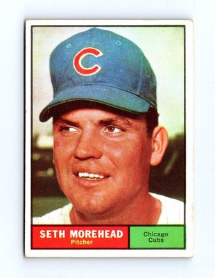 1961 Topps #107 Seth Morehead