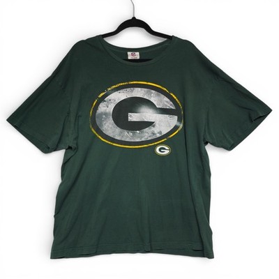 Vintage NFL Green Bay Packers T-Shirt Men XL Green Team Apparel GOOD