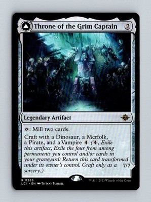 The Lost Caverns of Ixalan #266 Throne of the Grim Captain