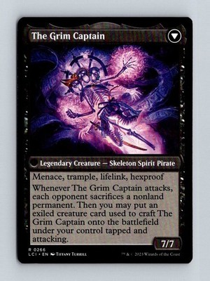 The Lost Caverns of Ixalan #266 Throne of the Grim Captain - Image 2