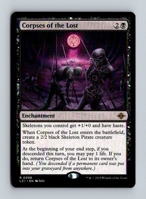 The Lost Caverns of Ixalan #98 Corpses of the Lost