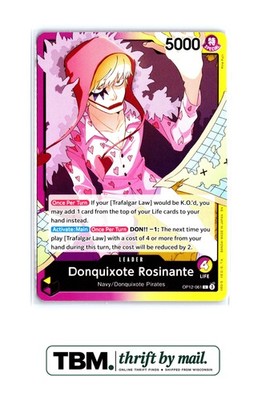 2025 One Piece Legacy of the Master #OP12-061 Donquixote Rosinante (061)