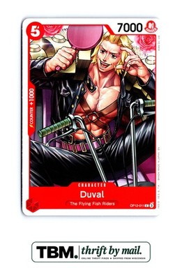 2025 One Piece Legacy of the Master #OP12-011 Duval