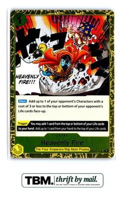 2023 One Piece Kingdoms of Intrigue #OP04-117 Heavenly Fire