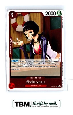 2025 One Piece Legacy of the Master #OP12-006 Shakuyaku