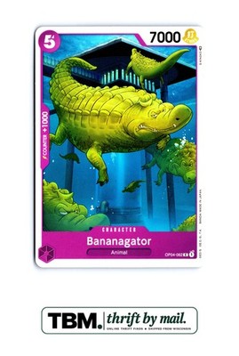2023 One Piece Kingdoms of Intrigue #OP04-062 Bananagator
