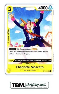 2023 One Piece Kingdoms of Intrigue #OP04-108 Charlotte Moscato
