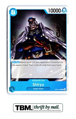 2026 One Piece The Azure Sea's Seven #OP14-048 Shiryu