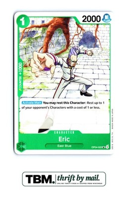 2023 One Piece Kingdoms of Intrigue #OP04-022 Eric
