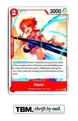 2023 One Piece Kingdoms of Intrigue #OP04-011 Nami